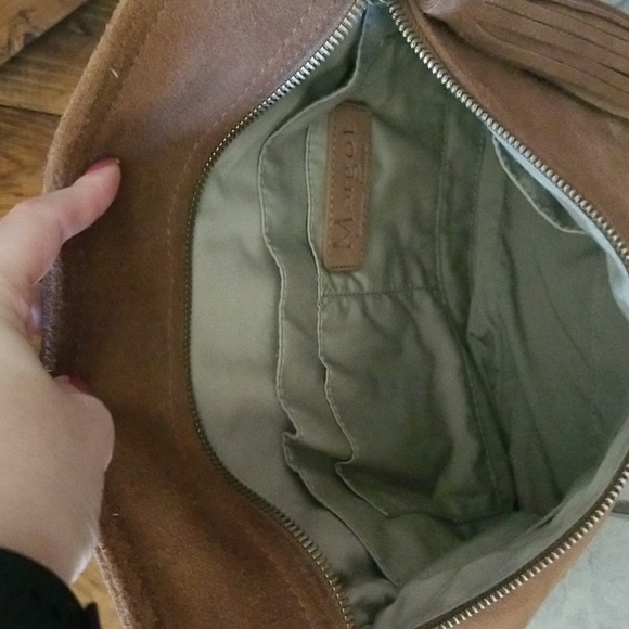 Margot Suede Crossbody Bag - Picture 8 of 12